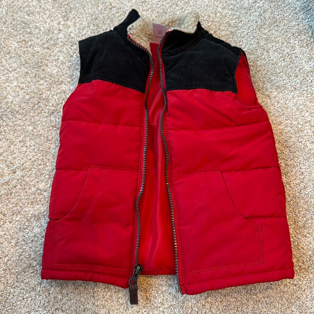 Carters 3T Red Vest Kids